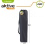 Chaise Pliante Aktive 52882 Noir Acier 2 places (Reconditionné B)