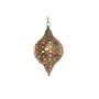 Ceiling Light DKD Home Decor Golden Metal Multicolour 40 W 50 W 24 x 24 x 42 cm