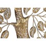 Wall Decoration Home ESPRIT Golden Tree Cottage 120 x 1,5 x 121 cm