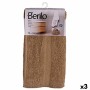 Bath towel Berilo 89663 Camel 80 % cotton 20 % Polyester 90 x 150 cm (3 Units)