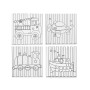 Canvas Pincello 29100259 Wood Cloth 12 Units