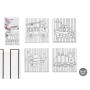 Canvas Pincello 29100259 Wood Cloth 12 Units