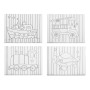 Canvas Pincello 29100261 Wood Cloth 8 Units