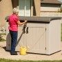 Cupboard Lifetime Exterior Horizontal Steel Plastic 190 x 106 x 131 cm