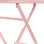 Table set with 2 chairs DKD Home Decor MB-177410 Pink 60 x 60 x 75 cm (3 pcs)