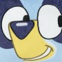 Cushion Bluey Blue 30 x 30 cm