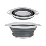 Strainer Kinvara 81604 White Grey polypropylene TPR 25 x 20 x 8,5 cm 25 x 3 x 20 cm (6 Units)
