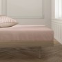Fitted bottom sheet Happy Home Mix Colors Nude Single