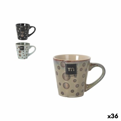 Tea and coffee cup La Mediterránea 100 ml Moon (36 Units)