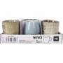 Tea and coffee cup La Mediterránea Nevis 90 ml (36 Units)