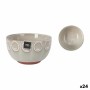 Bowl La Mediterránea Almudena Grey Ø 13,5 cm (24 Units)