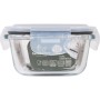 Boîte à lunch hermétique Santa Clara Transparent Rectangulaire 375 ml (12 Unités)
