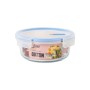 Hermetic Lunch Box Quttin Boho Transparent 0,9 l (6 Units)