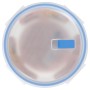 Hermetic Lunch Box Quttin Boho Transparent 0,9 l (6 Units)