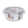 Boîte à lunch hermétique Santa Clara Transparent 650 ml (6 Unités)