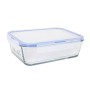 Hermetic Lunch Box LAV Grey Transparent 1,9 L (8 Units)
