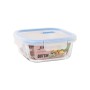 Hermetic Lunch Box Quttin Boho Transparent 750 ml (6 Units)