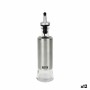 Cruet Quttin Transparent Silver Stainless steel 0,3 L (12 Units)