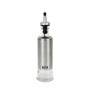Cruet Quttin Transparent Silver Stainless steel 0,3 L (12 Units)