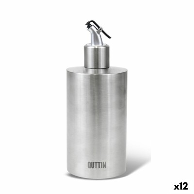 Cruet Quttin Silver Stainless steel 550 ml (12 Units)