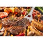 Barbecue Spatula Algon Steel (12 Units)