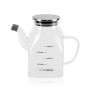 Huilier La Mediterránea Transparent Argenté Métal Verre Borosilicaté 0,5 L (12 Unités)
