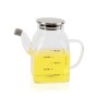 Huilier La Mediterránea Transparent Argenté Métal Verre Borosilicaté 0,5 L (12 Unités)