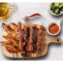 Barbecue Skewer Set Algon Metal 25 cm 12 Pieces (24 Units)