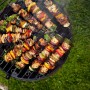 Barbecue Skewer Set Algon Metal 25 cm 12 Pieces (24 Units)