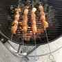 Barbecue Skewer Set Algon Metal 25 cm 12 Pieces (24 Units)