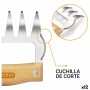 Déchiqueteur de viande Algon 1,8 mm 2 Pièces (12 Unités)