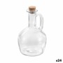 Cruet La Mediterránea Transparent Cork Glass 350 ml (24 Units)
