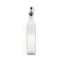 Cruet Anna Transparent Silver Glass 0,5 L (24 Units)
