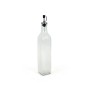 Cruet Anna Transparent Silver Glass 0,5 L (24 Units)