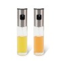 Cruet La Mediterránea Luxe Transparent Silver Glass 100 ml (24 Units)