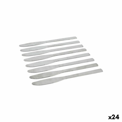 Knife Set Privilege Silver Stainless steel 19,8 cm 8 Pieces (24 Units)