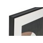Painting Home ESPRIT Brown Black Green Abstract Urban 80 x 4 x 80 cm (2 Units)