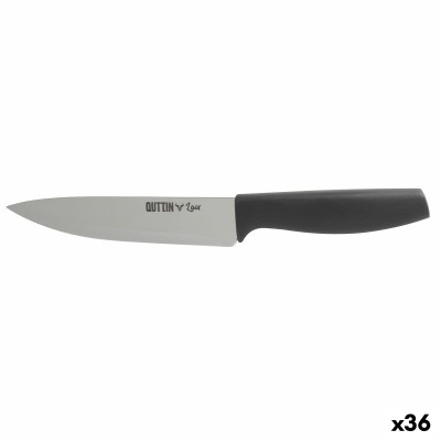Kitchen Knife Quttin Laos Black Silver 15 cm (36 Units)
