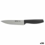 Kitchen Knife Quttin Laos Black Silver 15 cm (36 Units)