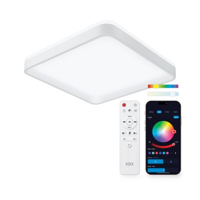 LED Flush-fitting ceiling light KSIX Stellar Plus (3000k - 6500k)