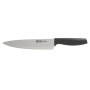 Kitchen Knife Quttin Laos Black Silver 20 cm (24 Units)
