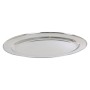 Serving Platter Quttin Quttin Stainless steel Oval 40,5 x 26,5 cm (18 Units)