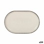 Serving Platter La Mediterránea Anllo Oval 20 x 13 x 2 cm (24 Units)