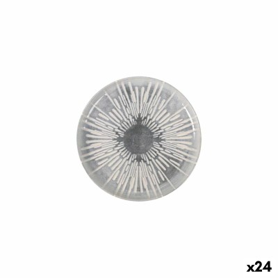 Serving Platter La Mediterránea Ivar Circular 15,4 x 15,4 x 2,1 cm (24 Units)