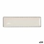 Serving Platter La Mediterránea Anllo Rectangular 30 x 8 x 2 cm (24 Units)
