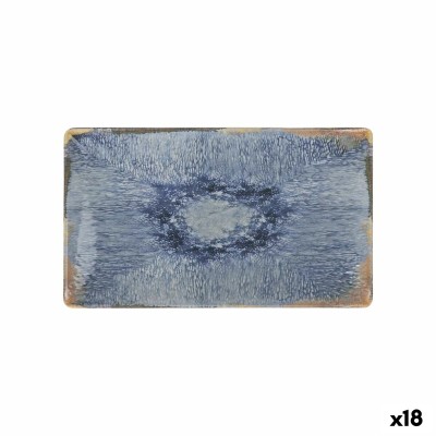 Serving Platter La Mediterránea Aelia Rectangular 25,3 x 15 x 2 cm (18 Units)