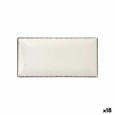 Serving Platter La Mediterránea Anllo Rectangular 30 x 15 x 2 cm (18 Units)