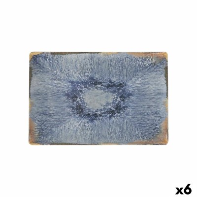 Serving Platter La Mediterránea Aelia Rectangular 30 x 20 x 2,5 cm (6 Units)