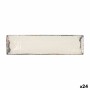 Serving Platter La Mediterránea Albus Rectangular 30 x 8 x 2 cm (24 Units)