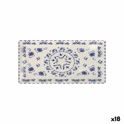 Serving Platter La Mediterránea Blur Rectangular 30 x 15 x 2 cm (18 Units)